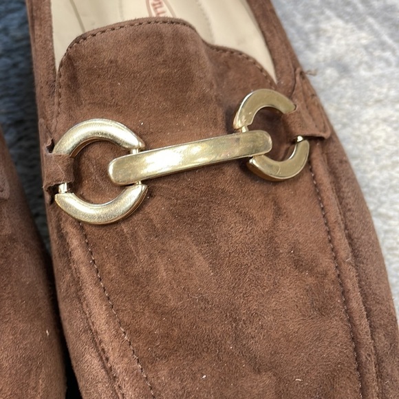 New Amalfi Rangoni Walk On Air Bit Loafers Brown Suede Sz 11.5 - Picture 6 of 14